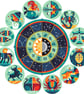 010O - Zodiac Series - Astrological Horoscope - Signature - Cross Stitch Pattern - Image 5