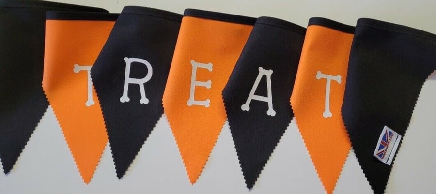 trick or treat bunting
