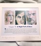 Original hand painted watercolour print of a Star Wars night at the cinema - Image 1