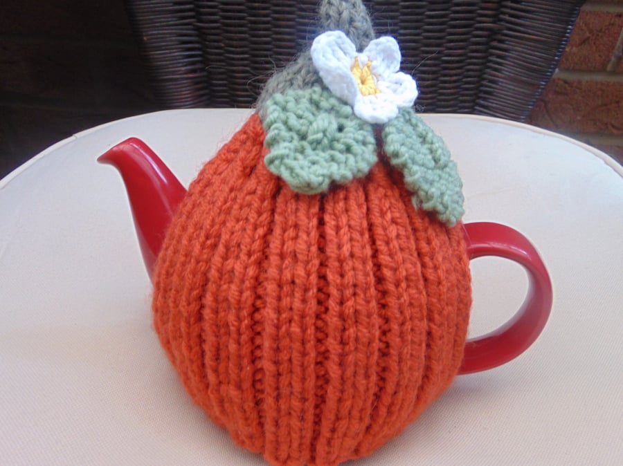 Small Pumpkin Tea Cosy