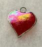 Stained glass small heart, RED - Image 6