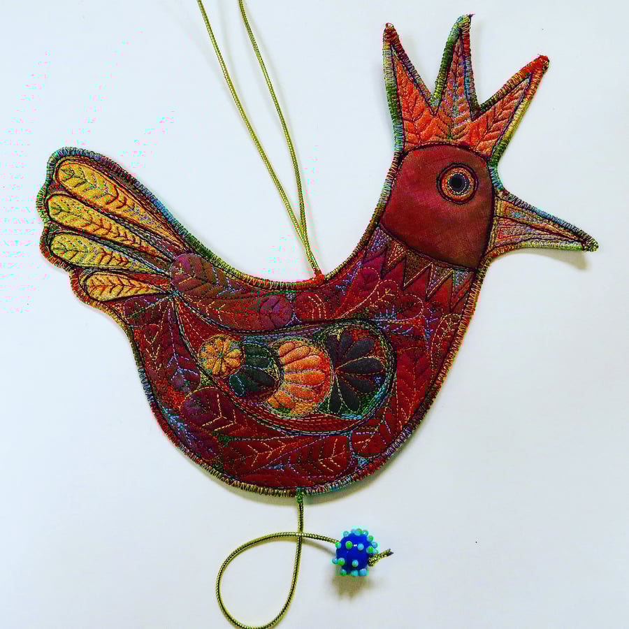 Festive Bird Hanging Decoration