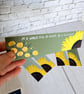 Hand Painted Sunflower Bookmark  - Image 6