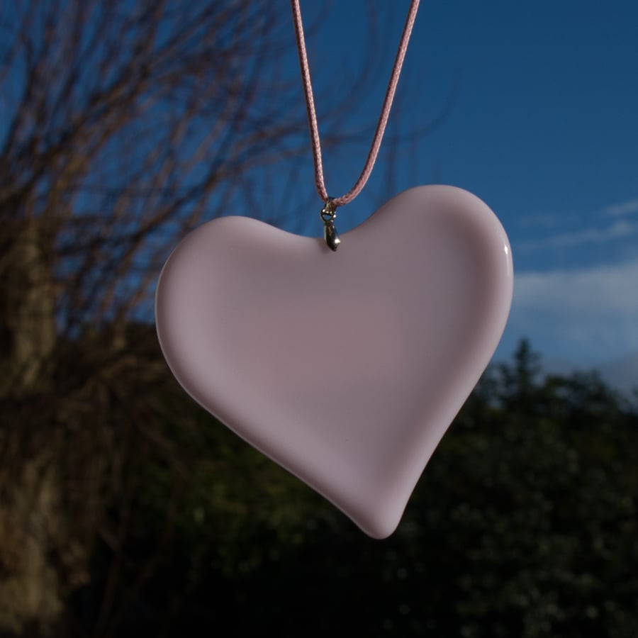 Pure & Simple - Pink Heart Hanger - 3113