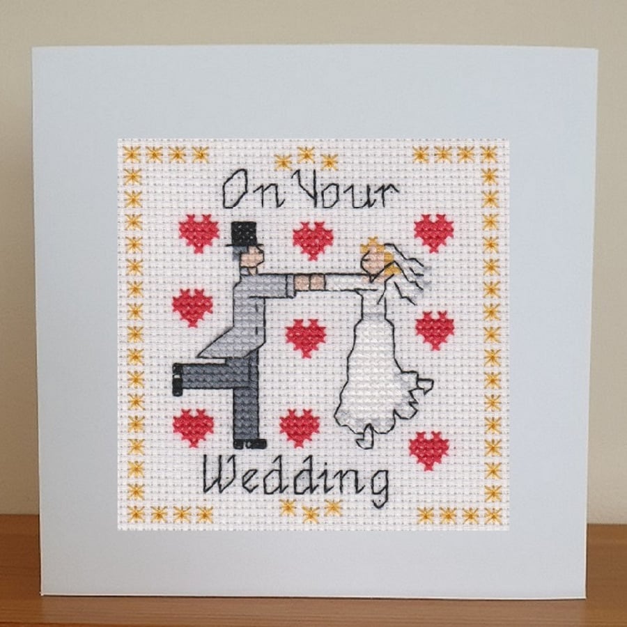 Wedding Card - Cross Stitch Kit (CS90143)