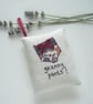 freehand embroidered granny pants lavender bag sachet hanging decoration  - Image 1