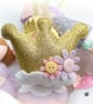 Make Your Own Felt Pastel Princess Garland. Sewing kit to make 8 decorations - Image 7