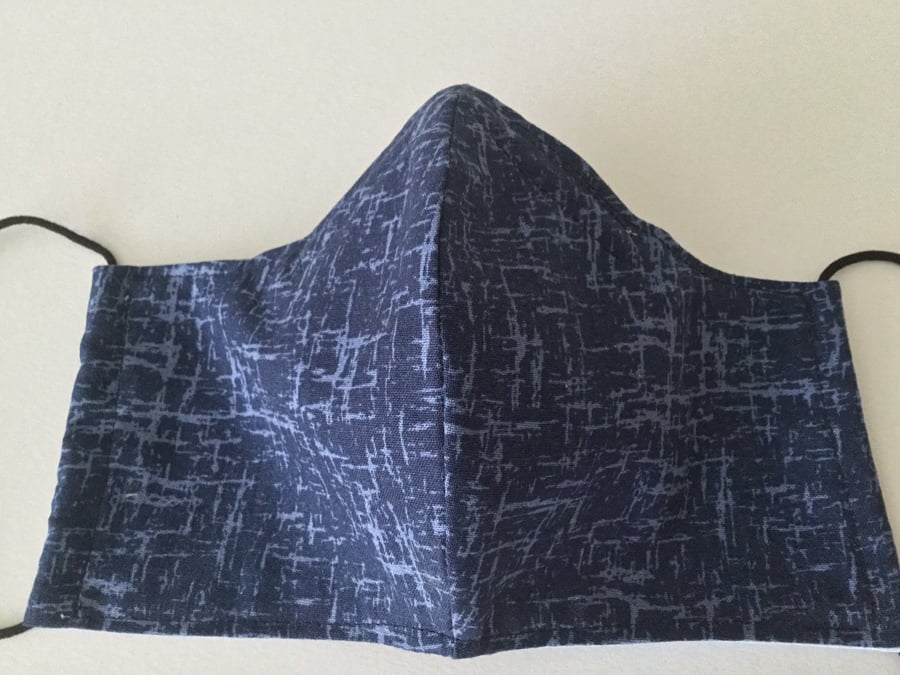 Men’s Face Covering Mask With Removable Nose Wire