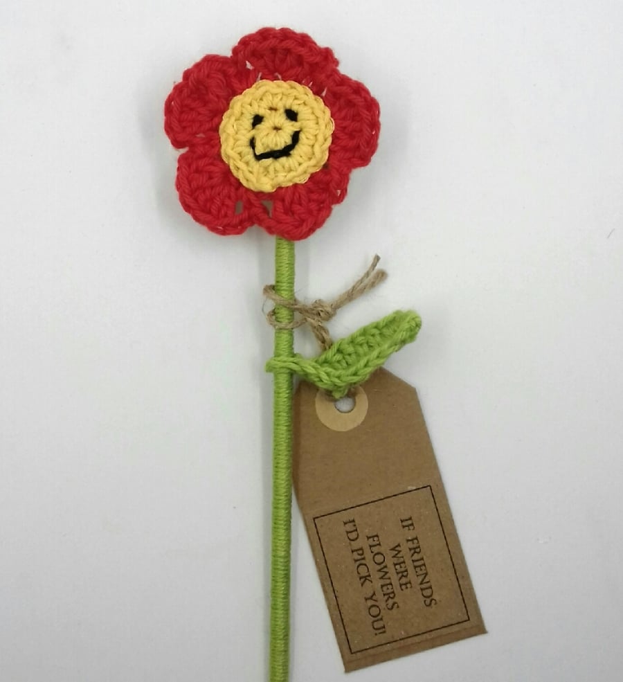 Crochet Flower for a Special Friend 