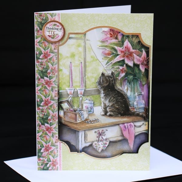 Thinking of You greeting card 'Thinking of You Kitten'