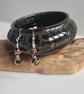 Handmade 925 Silver & Natural Tiger's Eye Drop Dangle Earrings Gift Boxed - Image 5