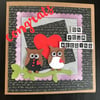 Wedding "Congrats Mr & Mrs Owl" Card Personalised