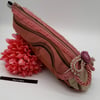 Pencil case shoe in 2 tone pink and bronze, free uk delivery. 