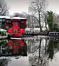 Narrow Boats Regent's Canal London Photograph Print