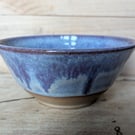 Wavy purple medium bowl (straighter sides)