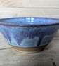 Wavy purple medium bowl (straighter sides)