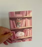 Pretty in Pink Postcard Set - Set of 4 Cottagecore cards with  Cats & Flowers - Image 5