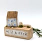 Handmade Tiny Oak Cottage Home Decor 'Wild & Free' - Image 3