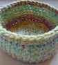 Crochet Basket (Green Garden) - so practical! - Image 1