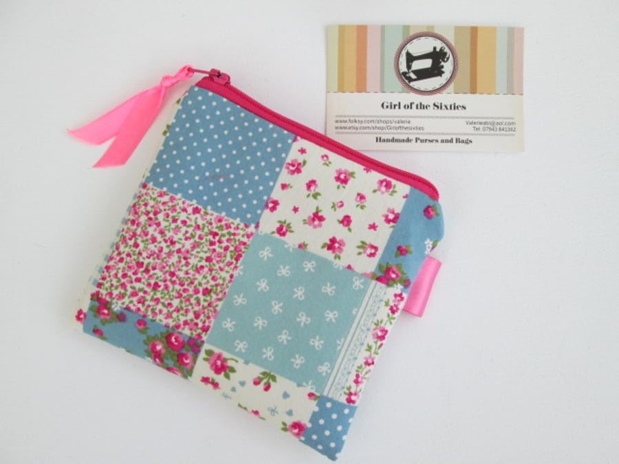 SALE Shabby Chic Coin Purse