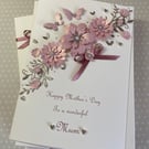 Personalised Handmade Mother’s Day Card Gift Boxed Mum Mom Nan Birthday Keepsa