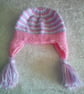 Pink,Lavender and White Girls Hat - Image 1
