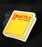 Dracual 1st Edition Yellow Cover Sticker 
