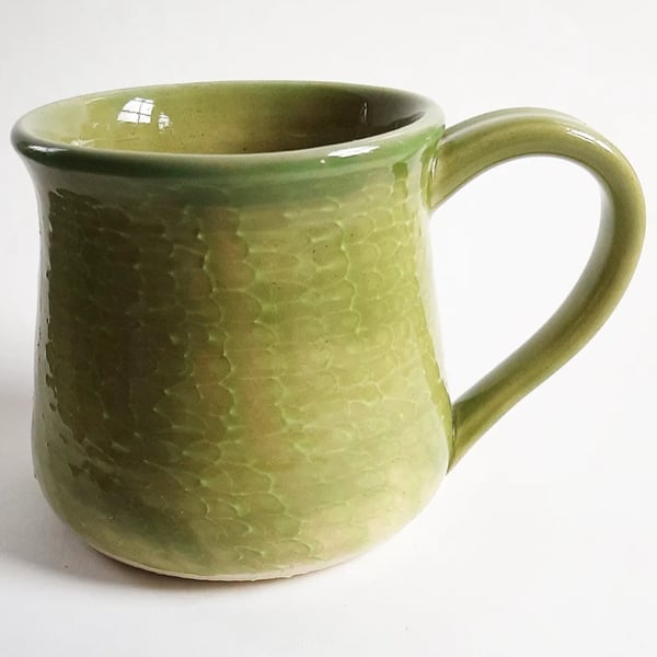 Sage Green Mug - Hand Thrown Stoneware Ceramic Mug