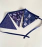 Blue Christmas Bunting - large - reversible  - Image 8