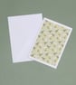 Pear mini note cards - pack of 4 blank greetings cards, A7  - Image 6