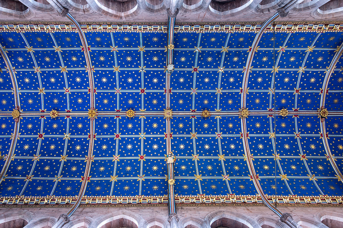 Carlisle cathedral ceiling print