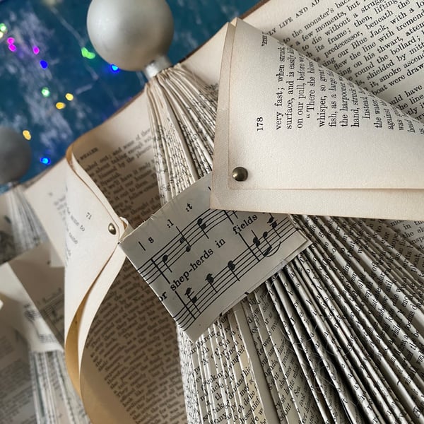 Angel Folded Book Art Decoration