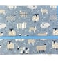 Straight and circular knitting needle case with blue sheep, knitting needle pouc - Image 3