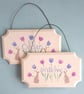 Rabbits, Personalised Door Hanger. - Image 2