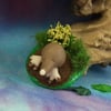 Mole-in-a-hole 'Morris' OOAK Sculpt by Ann Galvin