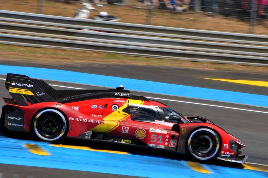 Ferrari 499P no51 24 Hours of Le Mans 2023 Photograph Print