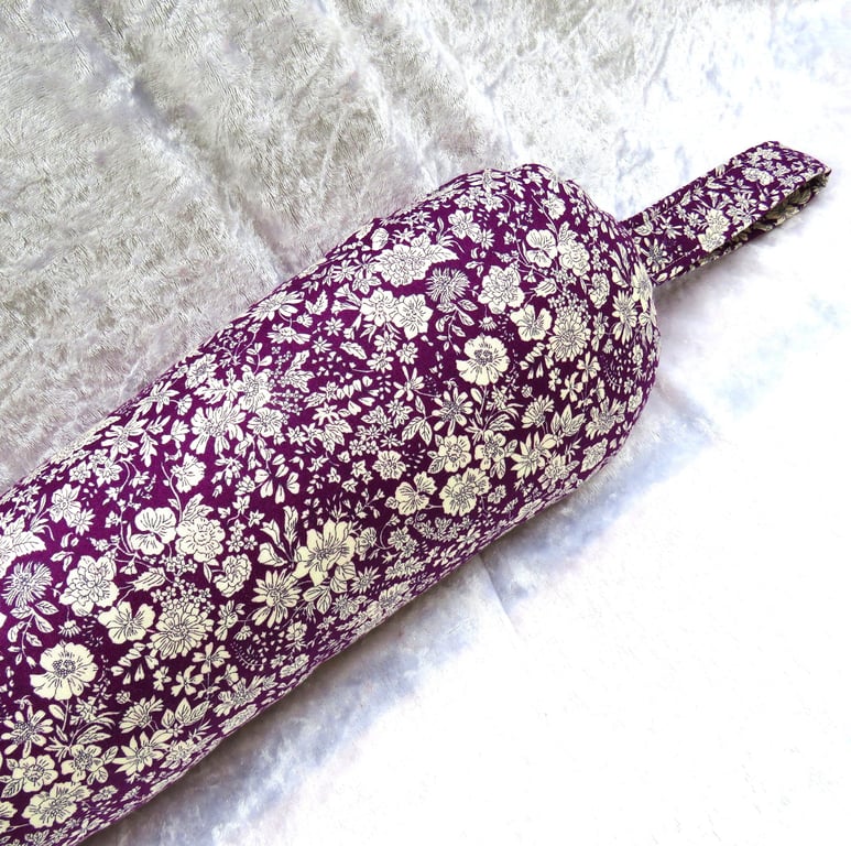 Liberty Print draught excluder,  94cm, 900 grams, Emily Belle design