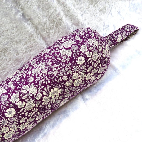 Liberty Print draught excluder,  94cm, 900 grams, Emily Belle design
