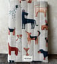 Dog Print Book Sleeve