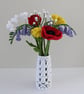 Gypsophila flower, single stem macrame, textile forever flower - Image 8