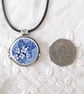 CERAMIC BROKEN CUT CHINA PENDANT NECKLACE - Image 3