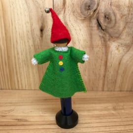 Clown Peg Doll. (380)