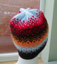 Warm multi colour hat - Image 3