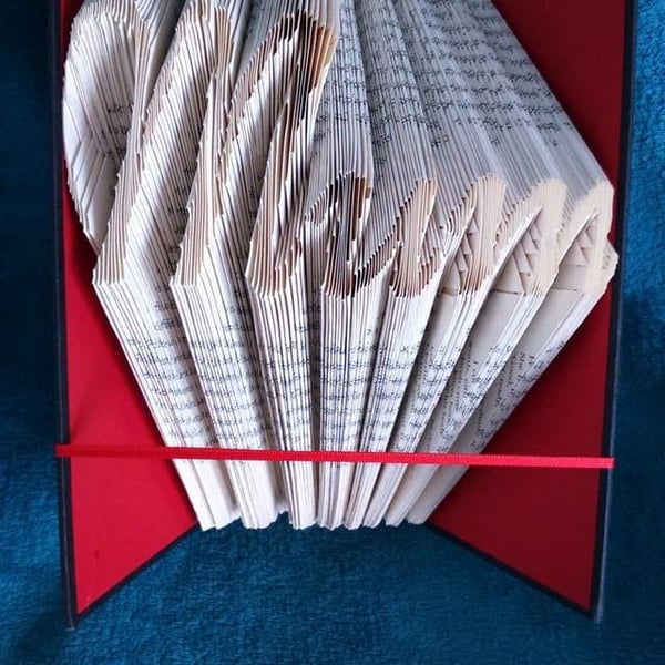 Mum, MMF Book Folding Pattern - EMAILED PDF PATTERN (Maisy's alpha)