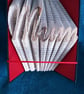 Mum, MMF Book Folding Pattern - EMAILED PDF PATTERN (Maisy's alpha) - Image 1