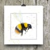  Bumblebee Greeting Card - Blank or Personalised 
