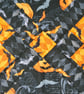 Pumpkin and Bats Fun Halloween Table Runner - Image 4