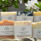 Vegan cold process soap - 6 fragrances