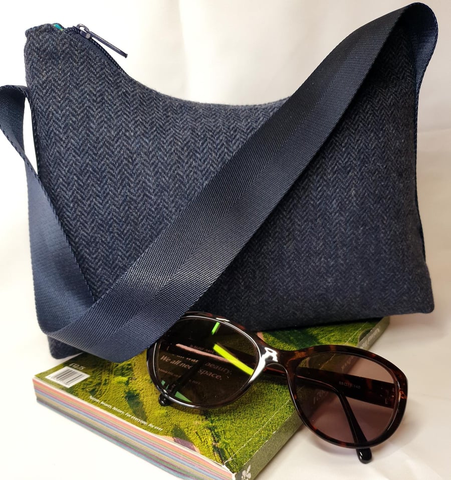 Yorkshire Tweed Baguette Bag