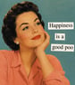 The Defintion of Happiness Vintage Acryllic Decorative Fridge Magnet